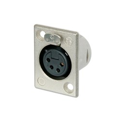 FEMALE PANEL 4-PIN CONNECTOR