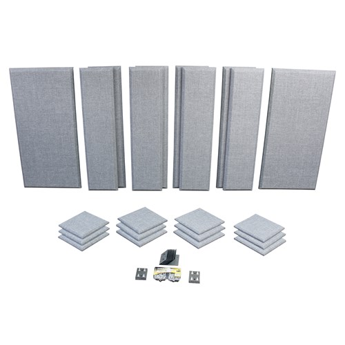 London 12 Roomkit Gray 20 panels + 2 bass traps Z900 0120 08