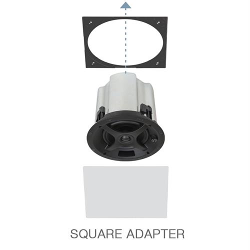 PS-C43 Black Square Adapter with Grille 10pk (10x each) Professional Series Sonance