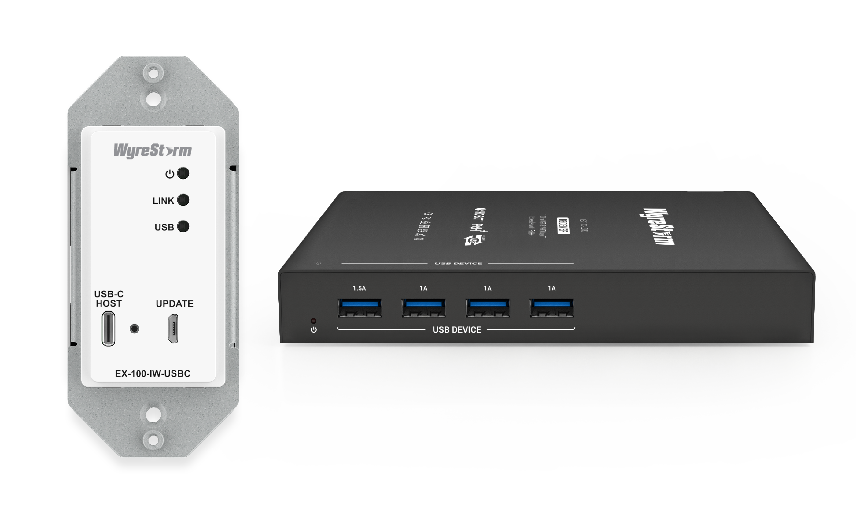 Stack Usbc USBC single gang In-wall HDBT 3.0 e - Amber Technology New Zealand