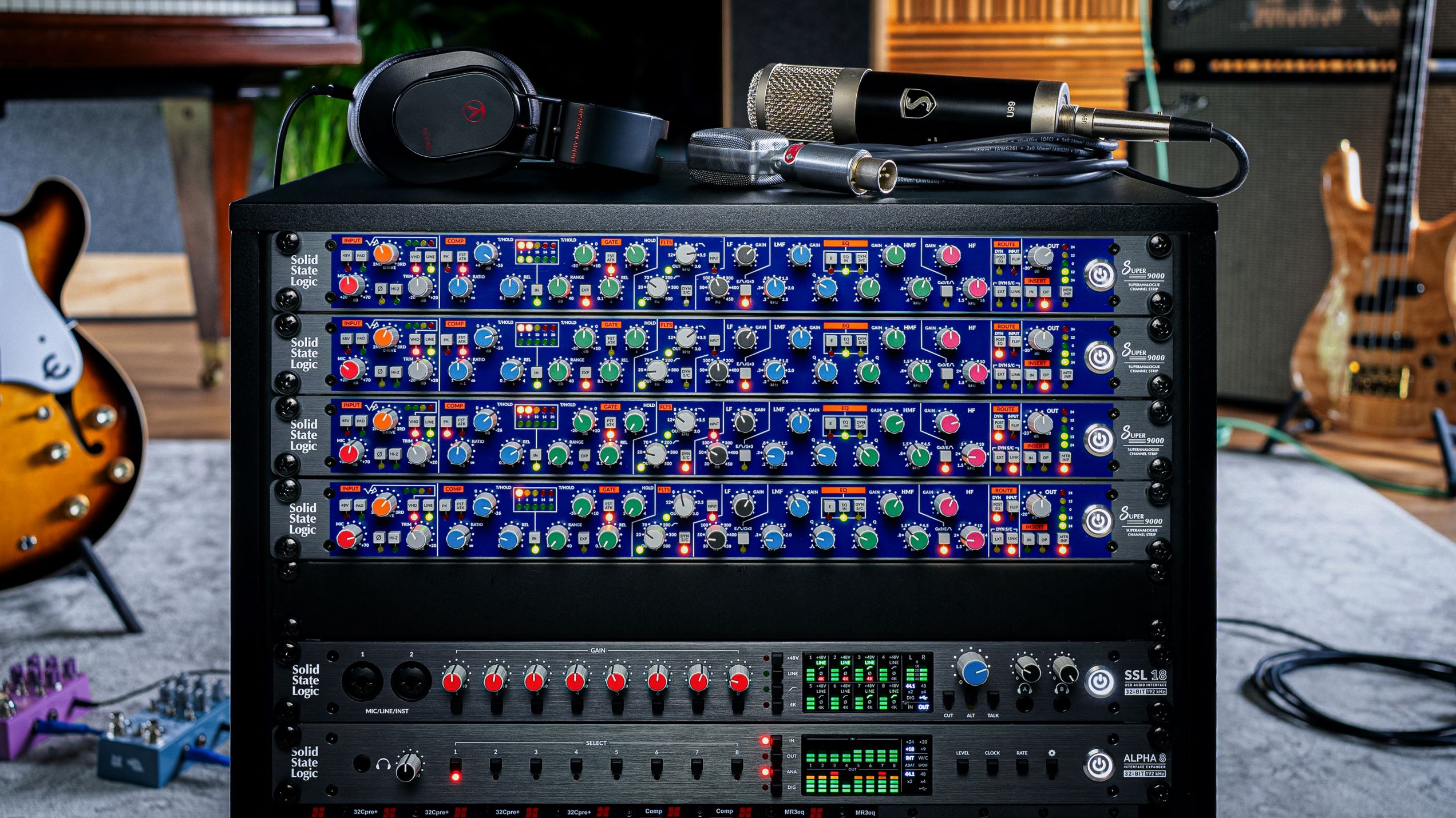 Super 9000 Channel Strip - Amber Technology New Zealand