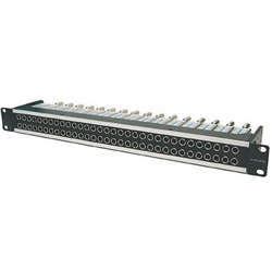 CA-24DV Video patch panel 1RU 24 x DVJB-W normal through