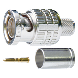75 OHM BNC CRIMP PLUG