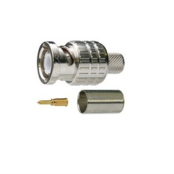 50 ohm BNC crimp plug suit L-5DFB & 5D-FB
