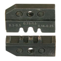 Crimp tool die set for XLR XX-HA, requires HX-R-BNC