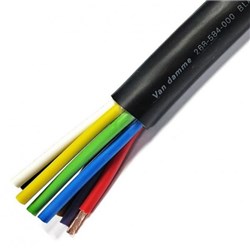 Tour Grade speaker cable black 8 x 4.00mm multicore 100m