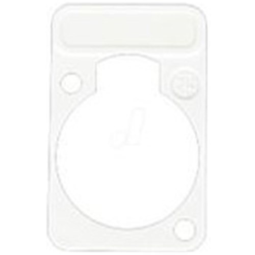 LETTERING PLATE - WHITE